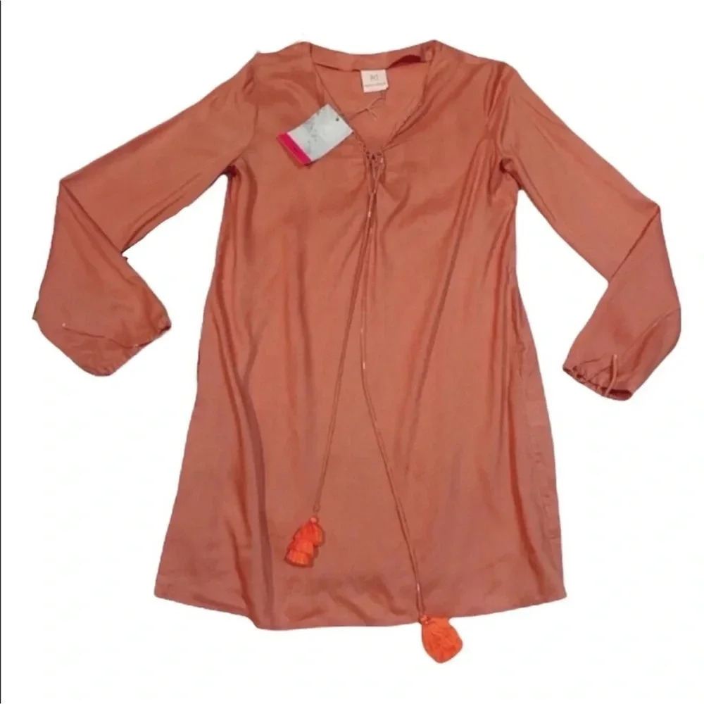 Milo & Nicki The Siesta Dress in Rust Color Size Small